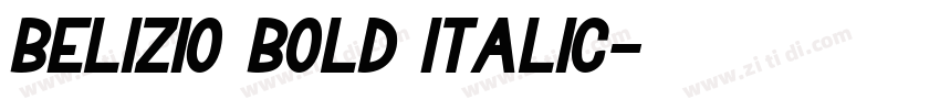Belizio Bold Italic字体转换 Belizio Bold Italic字体转换